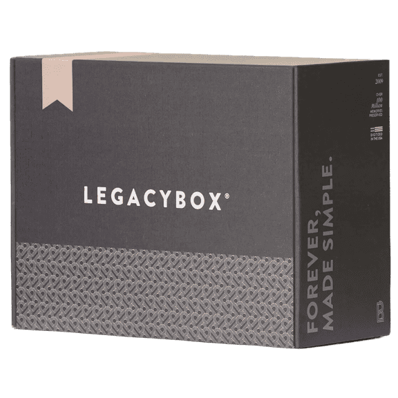 Legacybox Mail-in Digitizing Kit | Convert VHS to Digital | Photos to Digital | Film Reels to Digital (10 Items) Legacy Box All in One