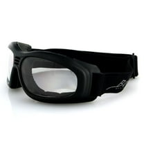 Bobster Touring II Goggle-Style Sunglasses w/Clear Lens