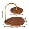 thumbnail image 3 of Versatile Rack Storage Organizer for Desktop Entryway Keys Jewelry Display Stand Holder, 3 of 4