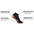 thumbnail image 2 of Copper-Infused Compression Socks - Low Cut (3-Pairs) Small/Medium, 2 of 2