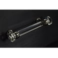 thumbnail image 4 of CKP #G-60 Elegance Collection 4 in. (102mm) Glass Pull, Clear with Polished Nickel Base, 4 of 4