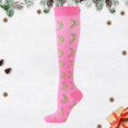 thumbnail image 2 of FhsagQ Chaussettes pour Hommes Deux Pièces Sans Entrejambe Chaussettes d'Exercice Anti-Stress Chaussettes Élastiques Chaussettes de Compression pour Course à Pied Chaussettes Jacquard Chaussettes pour Hommes Chaussettes pour Hommes avec Robe Vin P, 2 of 3