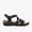 Black, variant on Womens Calenne Clara Wedge Sandals