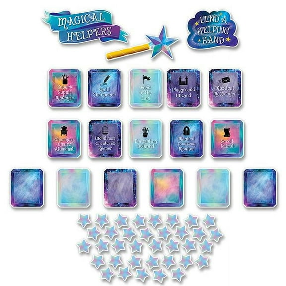 Mystical Magical Class Jobs Mini Bulletin Board Set by Creative Teaching Press