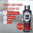 thumbnail image 3 of Fairlife Core Power 42g Complete Protein Elite Strawberry Milk Shake - Kosher - 14 oz (12 Pack), 3 of 9