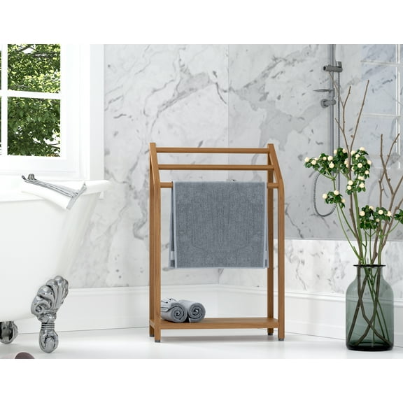 The Original Sula™ Versatile Teak Towel Rack