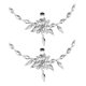 thumbnail image 1 of par de hebillas de novia europeas para zapatos de boda, decoración con brillantes diamantes de imitación., 1 of 8