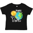 thumbnail image 3 of Inktastic Earth Day Peace Love Earth Boys or Girls Baby T-Shirt, 3 of 5