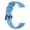 Blue, variant on Silicone Fitness Sport Wristbands for Honor Band 5 Fashionable Comfortable Adjustable for Men and Women