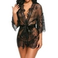 thumbnail image 4 of Lingerie pour Femmes Robe de Nuit en Dentelle Vêtements de Nuit, 4 of 6