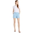 thumbnail image 2 of Time and Tru Women's and Women's Plus Utility Cuff Shorts, 4" Inseam, Sizes 2-20, 2 of 5