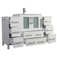 thumbnail image 5 of Vanity Art VA3030-54W 54 in. Single Sink Bathroom Vanity Set, White, 5 of 5