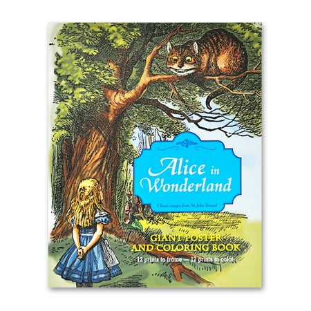 Alice In Wonderland Giant Poster And Coloring Book Walmart.com Alice In Wonderland Giant Poster And Coloring Book Walmart.com