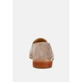 thumbnail image 5 of OLIWIA Taupe Classic Suede Loafers, 5 of 6