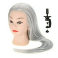2 Colors Practice Head Mannequin Dolls Hair Salon Cosmetology