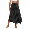 thumbnail image 2 of CHUOU Maxi Skirts For Women Reg & Plus Size Women's Long Skirts Flowy Summer Skirt Aline Elastic High Waisted Trendy, 2 of 5