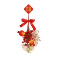 thumbnail image 3 of balikha 2025 Chinese New Year Hanging Ornament DIY Kit Spring Festival Hanging Decoration Lucky Charm for Wall Porch Door Shop Window Pomegranate, 3 of 9