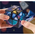 thumbnail image 2 of FNNMNNR Starry Sky Flip Pocket Palm Decompression Toys (1 piece), 2 of 4