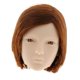 thumbnail image 4 of Cabeza esculpida a escala 1:6 con cabello corto para figura de acción masculina de 12" marrón, 4 of 9