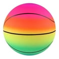 thumbnail image 1 of My Order Inflatable Playground Balls 8.5 Inch Beach Ball Rainbow Playground Bouncy Ball, 1 of 1