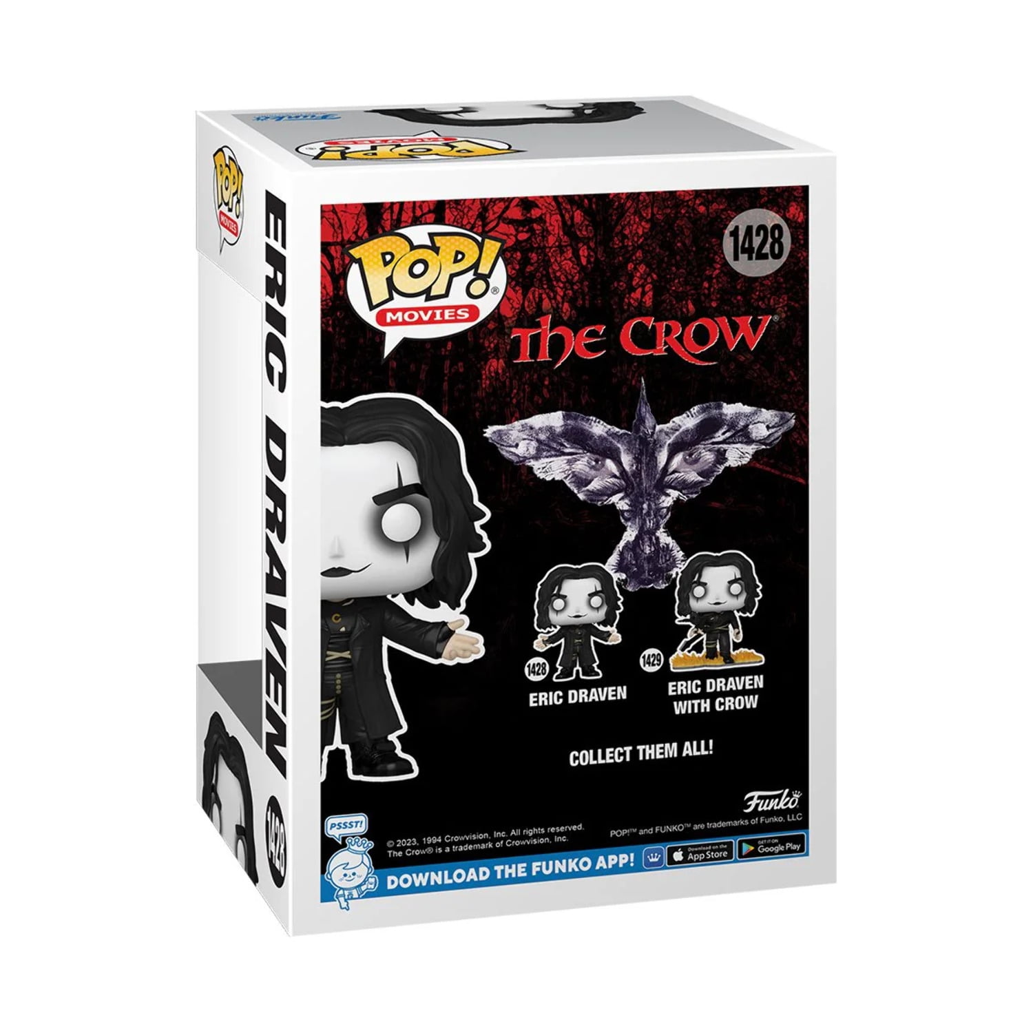FUNKO POP! MOVIES: The Crow - Eric Draven, Funko, Gifts