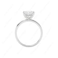 thumbnail image 2 of Cora Jewellery 2CT Heart Moissanite Simple Solitaire Engagement Ring For Women, 14K White Gold, 2 of 5