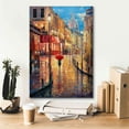 thumbnail image 5 of Epic Graffiti 'Montmartre Evening' by Haixia Liu, Canvas Wall Art, 18"x26", 5 of 8