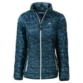 thumbnail image 2 of Women's Cutter & Buck Navy Toronto Blue Jays  Rainier PrimaLoft Eco Insulated Full-Zip Puffer Jacket, 2 of 3
