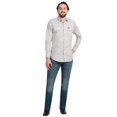 thumbnail image 4 of Camisa Moderna Manga Larga Wrangler Hombre 906 beige XXG, 4 of 5