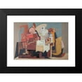 thumbnail image 2 of Louis Marcoussis 14x11 Black Modern Framed Museum Art Print Titled - The Reader (1937), 2 of 5