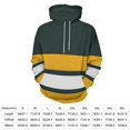 thumbnail image 2 of Green Gold Stripes Men's Women New Sweatshirt Hoodie Men's Plus Size Sweatshirt Hooded Sweatshirt 3d Printed Street Men's Cloth, 2 of 6