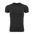 thumbnail image 4 of Tight Fitting Sports And Fitness Short Sleeved Round Neck T-Shirt2XL, 4 of 5