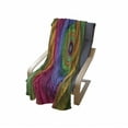 thumbnail image 3 of Art Abstract Soft Flannel Fleece Throw Blanket, Modern Rope Look Spiral Vortex in Rainbow Colors Colorful Design Print, Cozy Plush for Indoor and Outdoor Use, 50" x 70", Multicolor, by Ambesonne, 3 of 5