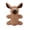 Brown, variant on Dog Toys for Aggressive Chewers, Puppy Toys Cute Animal Shape Squeaky Dog Toys with Sound Device Dog Chew Toys for Small, Medium, and Large Pets