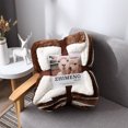 thumbnail image 5 of Xuniizn Soft Blankets, Throw Blanket for Couch, Flannel Sherpa Blanket Fleece Blanket for Adults, Cozy, Plush, Thicken, Reversible, Machine Washable, Coffee, 5 of 8