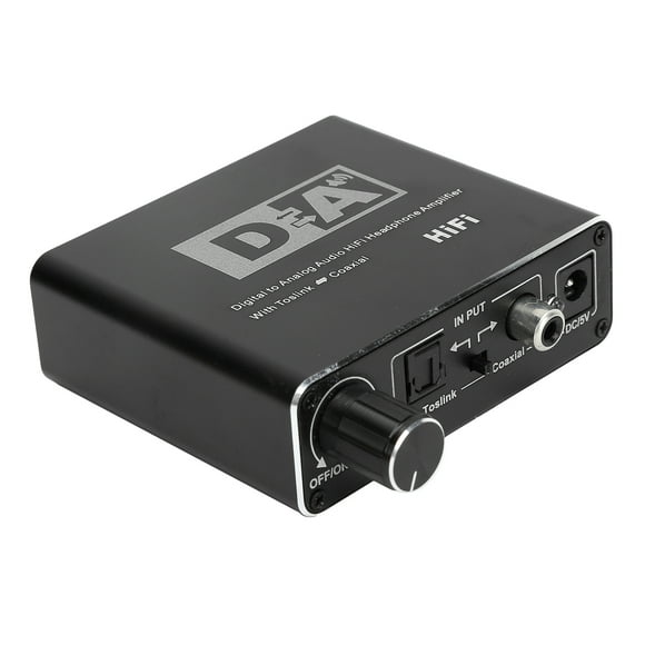 Video Converter, Audio Decoder Digital To Analog Audio Converter For Pc For Home Host + USB Power Supply Line + Optical Fiber Line