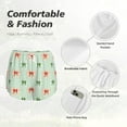 thumbnail image 4 of Lsque Colorful polka dots bow Printed Women's Running Shorts with Liner Pockets,Elastic Quick Dry Workout Athletic Gym Yoga Shorts,Womens High Waist Shorts-Small, 4 of 7