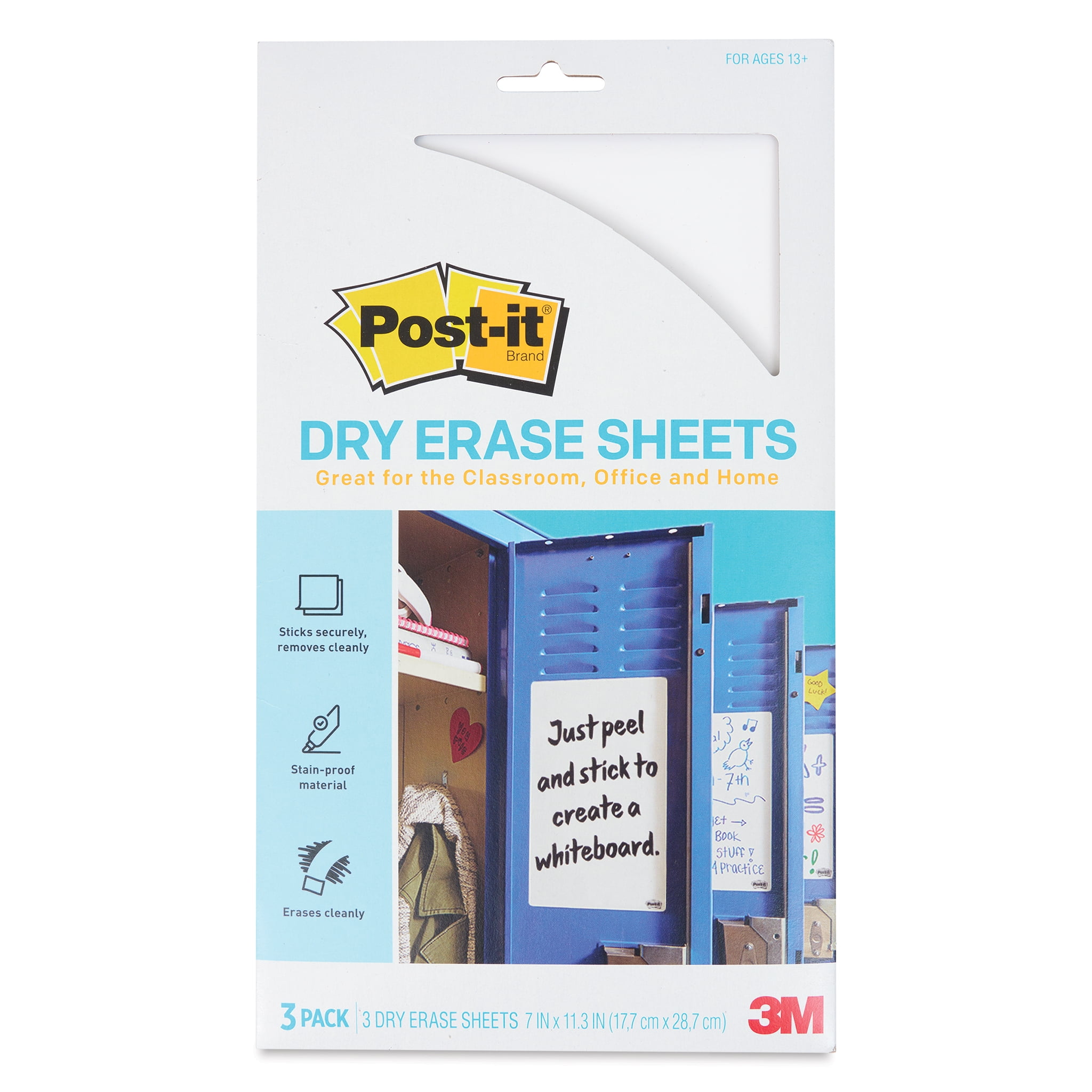 24 Pack Dry Erase Sticky Notes 4x6 inch Reusable Whiteboard Stickers Washable Sticky Notes Erasable Teacher Notes Removable Post Notes for Projects