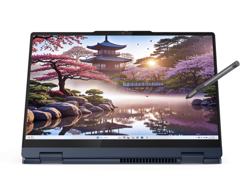 Laptop Lenovo IdeaPad 5 14AKP10, 14" 1920x1200 WUXGA Táctil, AMD Ryzen AI 7 350, 16GB, 512GB SSD, Windows 11 Home, Español - Laptop 2 en 1.