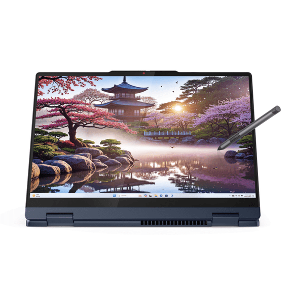 Laptop Lenovo IdeaPad 5 14AKP10, 14" 1920x1200 WUXGA Táctil, AMD Ryzen AI 7 350, 16GB, 512GB SSD, Windows 11 Home, Español - Laptop 2 en 1.