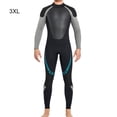 thumbnail image 4 of Eigraketly Traje de buceo de manga larga impermeable a prueba de sol traje de buceo para nadar Deportes acuáticos hombre negro 3XL Eigraketly OD020697-06, 4 of 6