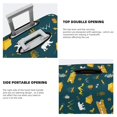 thumbnail image 5 of Haiem Camping Luggage Cover Printed Suitcase Covers for Luggage Elastic Washable Suitcase Protector Fits 18-32 Inch Luggage-X-Large, 5 of 9