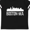 thumbnail image 4 of Inktastic Boston Massachussetts Skyline City Silhouette Boys or Girls Toddler T-Shirt, 4 of 5