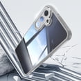 thumbnail image 6 of Dteck Clear Case for Samsung Galaxy A16 5G, Built-in Camera Lens Protector Case Non-Yellowing Shockproof Bumper Protective Shell Anti-Scratch Hard PC Back Cover,Gray, 6 of 6