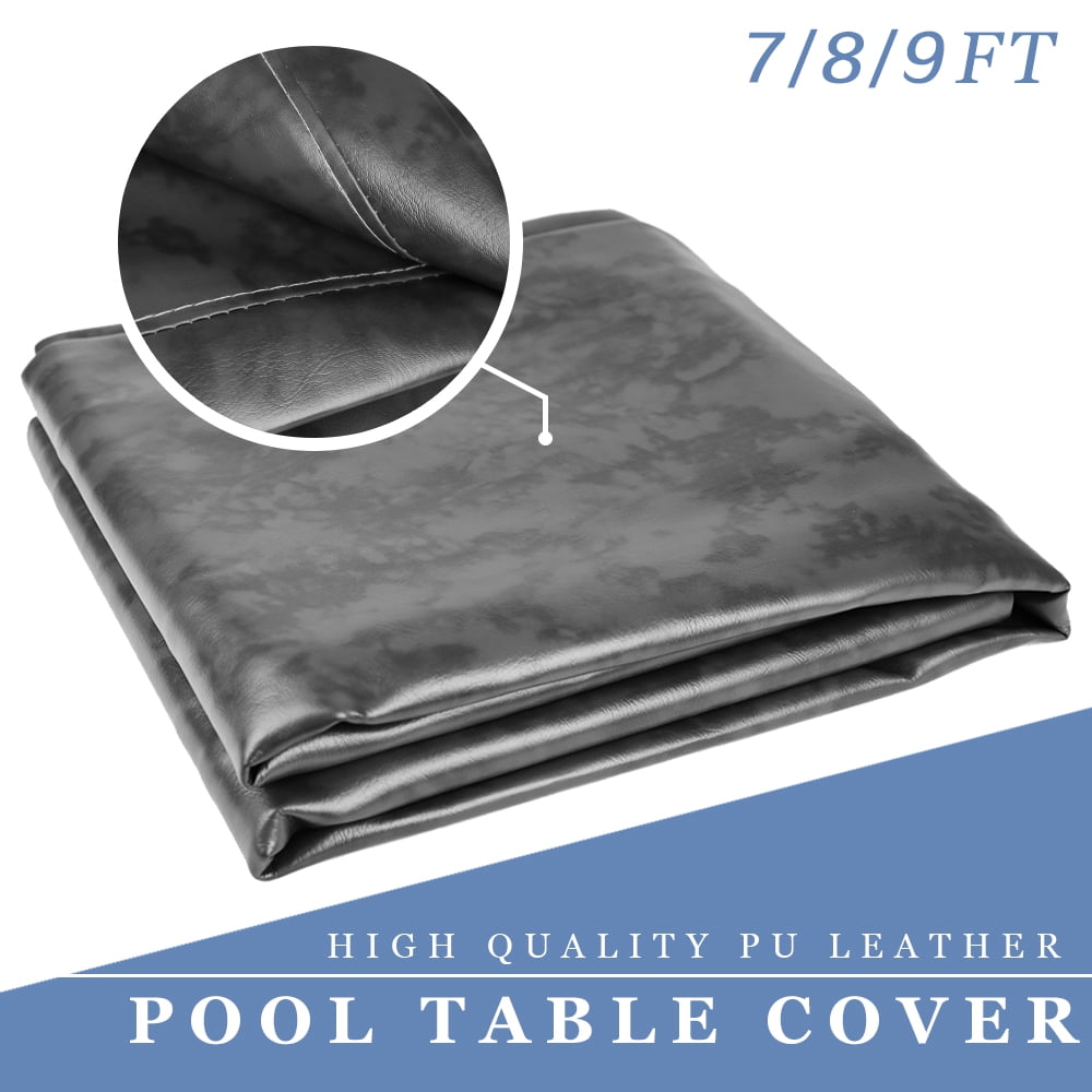 7/8/9FT Heavy Duty Leatherette Billiard Pool Table Cover Billiard Table
