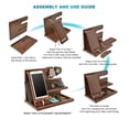 thumbnail image 4 of Organizador Buro Regalo Hombre Cartera Celular Reloj Llaves, 4 of 4
