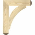thumbnail image 3 of Ekena Millwork 4"W x 20"D x 32"H Funston Craftsman Rough Sawn Bracket, Western Red Cedar, 3 of 4