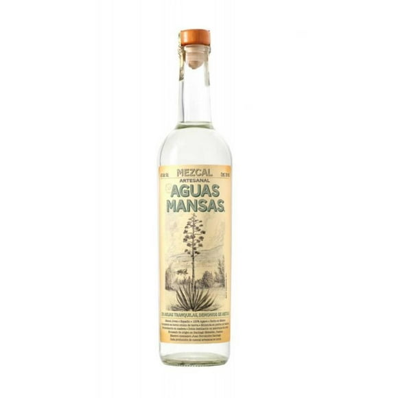 Pack de 4 Mezcal Aguas Mansas 700 ml