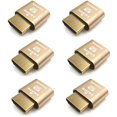 thumbnail image 1 of FUERAN HDMI Dummy Plug Display Emulator for Headless 4K Virtual Screen PC 4096x2160@60Hz, 6 Pack, 1 of 4