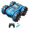Vehículos de control remoto anfibios de doble cara 2.4G 4WD Impermeable RC Stunt Car JShteea El nuevo